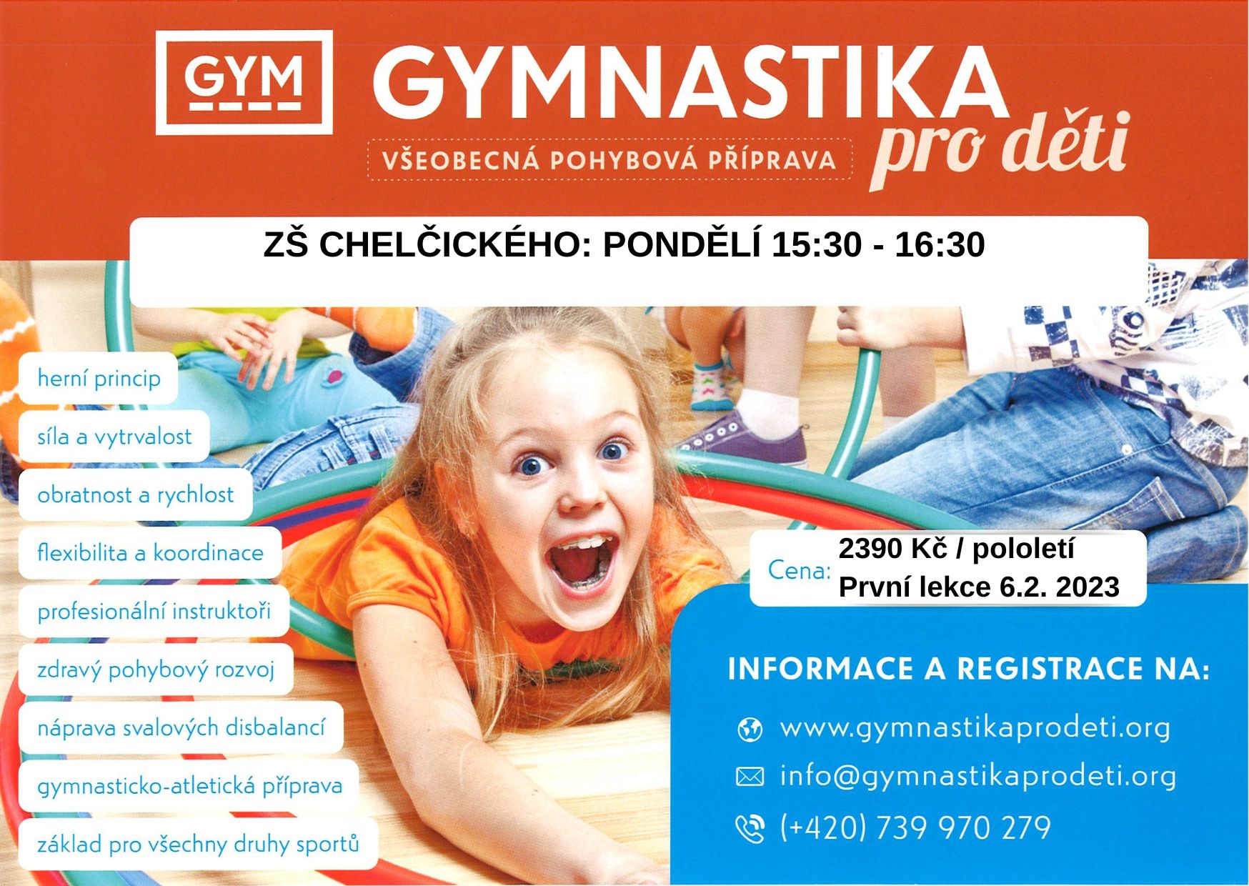 gymnastika - Gymnastika pro děti