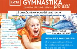 chelcickeho gymnastika 2023 250x160 - GYMNASTIKA PRO DĚTI