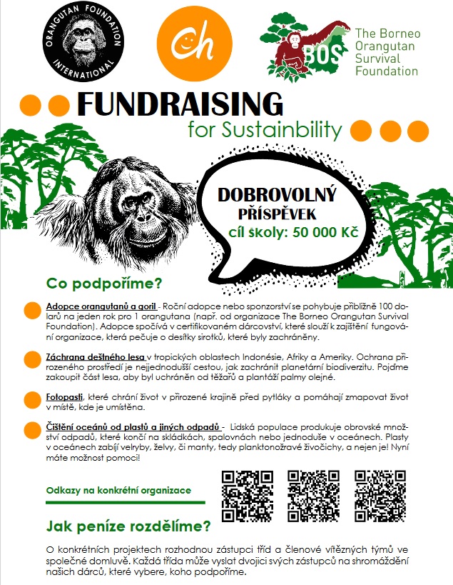 fundraising - Jaro období projektů - School Week for Sustainbility