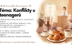 rodicovska kavarna 1 250x160 - Rodičovská kavárna: Konflikty u teenagerů 25.9.2025